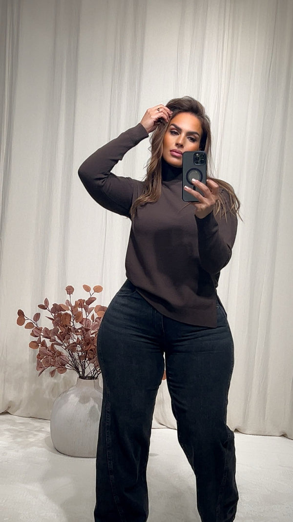 Pull col cheminée RYTA